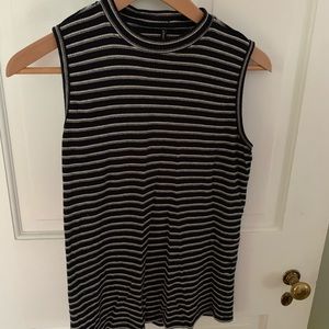 ASOS half mock neck tank top